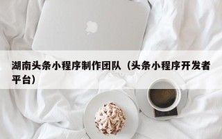 广汉湖南头条小程序制作团队（头条小程序开发者平台）